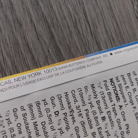 18" Doll Shoes Boots Sewing Pattern Makes 9 Different Pairs UNCUT Vogue 7329 - Picture 6 of 8